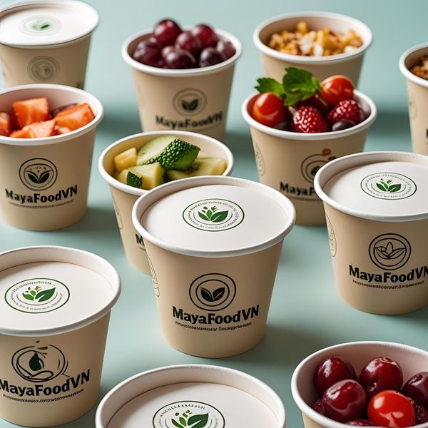 Cốc giấy Hà Nội in logo lan tỏa thương hiệu tự nhiên trong đời sống