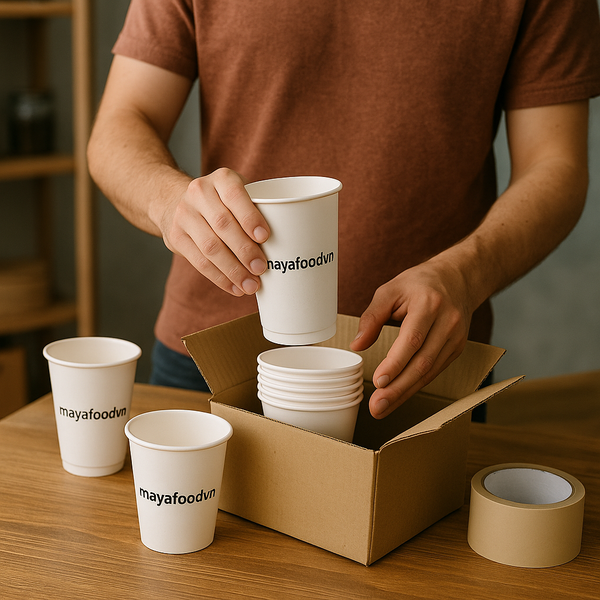 mua cốc giấy uy tín thay thế cốc nhựa tại hà nội mayafoodvn