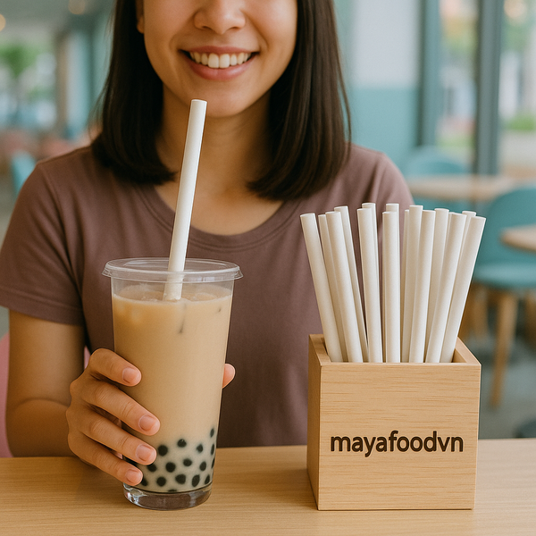 ống hút cỡ lớn cho trà sữa trân châu miền Bắc