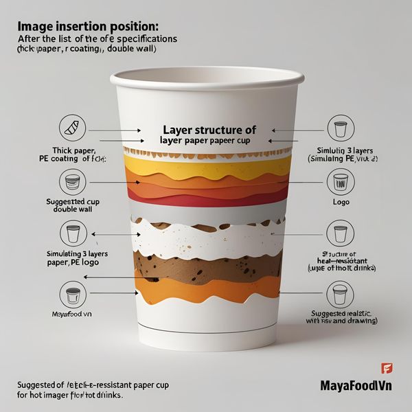 cấu tạo cốc giấy chịu nhiệt đựng nước nóng
