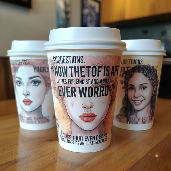 cốc giấy in hình nghệ thuật Hà Nội