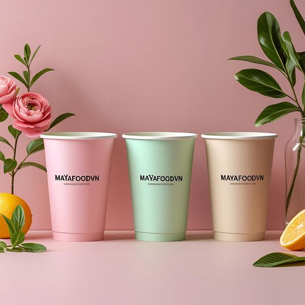 cốc giấy pastel Hà Nội