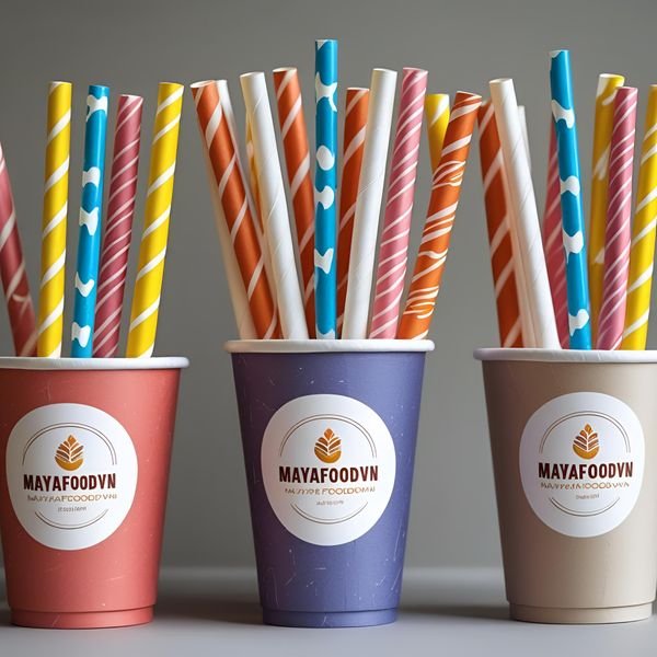 xu hướng dùng ống hút giấy cỡ lớn tại Hà Nội 2025