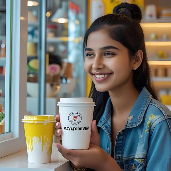 cốc giấy đẹp được chia sẻ trên mạng xã hội