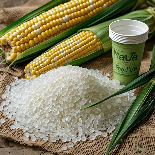 nguyên liệu sản xuất cốc nhựa tự phân hủy PLA