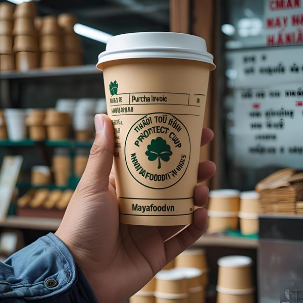 cốc giấy in lem mực gây mất thiện cảm thương hiệu