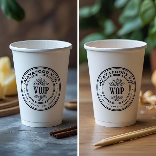 in cốc giấy không lem mực tại MAYAFOODVN chất lượng F&B