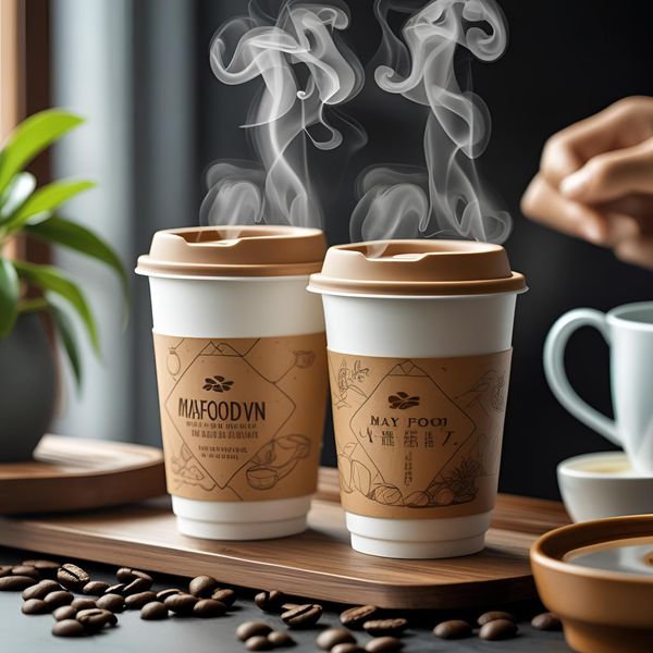 cốc nhựa có nắp kiểu mới giữ nhiệt cà phê lâu hơn