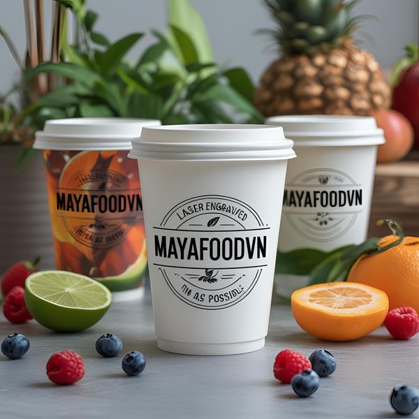 Cốc giấy Hà Nội thiết kế đa dạng giúp quán nhỏ tạo phong cách riêng