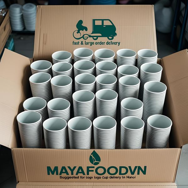 Cốc giấy Hà Nội gọn nhẹ giúp tiết kiệm chi phí vận chuyển