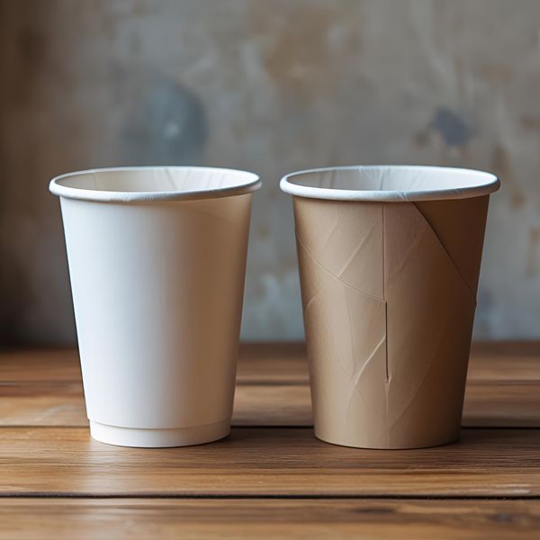 So sánh cốc giấy Hà Nội 1 lớp và 2 lớp khi đựng nước nóng