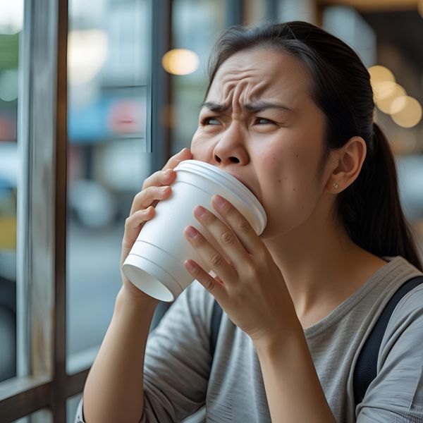 Mùi nhựa trong cốc làm giảm trải nghiệm đồ uống và khiến khách không hài lòng.