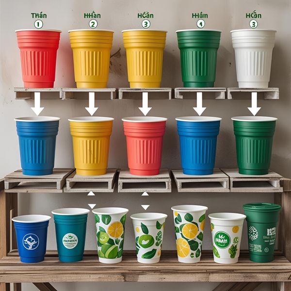 cốc giấy mayafoodvn thay thế cốc nhựa tại hà nội