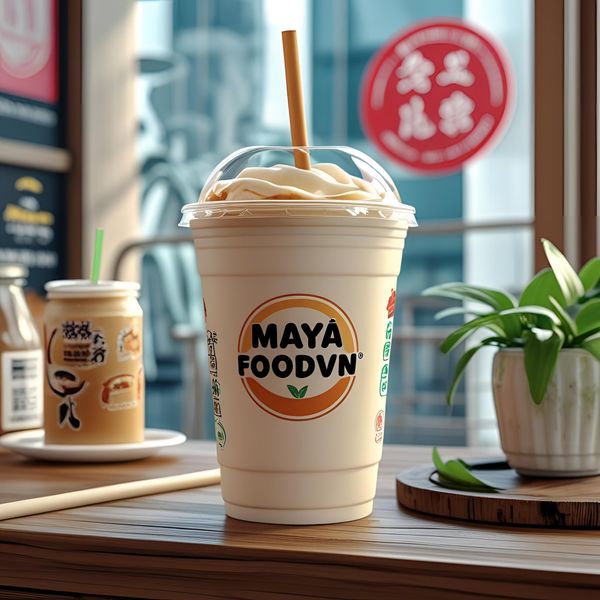 ống hút trà sữa màu đẹp check-in