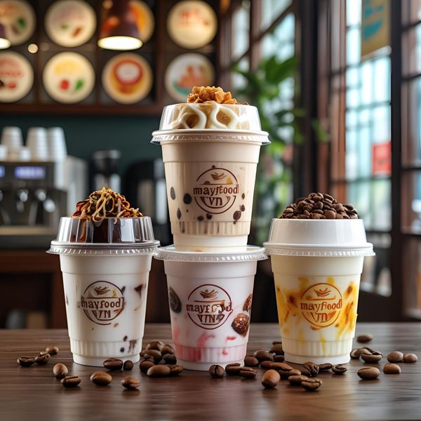 cốc PLA trong suốt giúp đồ uống đẹp mắt và an toàn sức khỏe