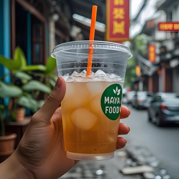 cốc nhựa mỏng PET giá rẻ cho quán cà phê và trà sữa