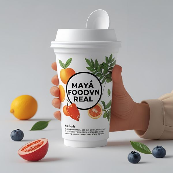 in thông tin nguồn gốc và thương hiệu trên cốc giấy bằng công nghệ offset