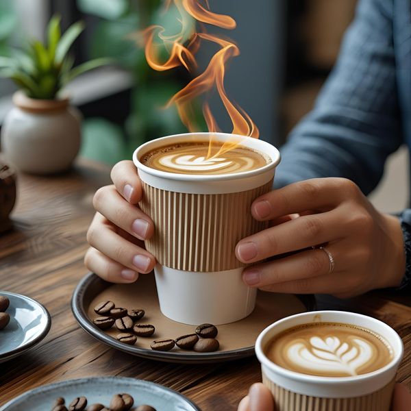 Cốc giấy 2 lớp Hà Nội giữ nguyên hương vị cà phê cho khách du lịch