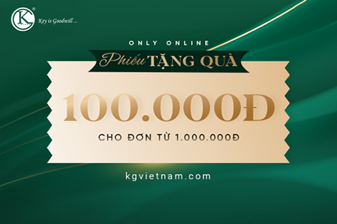 ƯU ĐÃI ĐẶC BIỆT TỪ K&G VIỆT NAM: TẶNG NGAY VOUCHER 100.000Đ CHO ĐƠN TỪ 1.000.000Đ