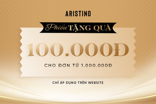 MUA ONLINE NHẬN NGAY VOUCHER 100.000Đ – ƯU ĐÃI ĐẶC BIỆT TỪ ARISTINO