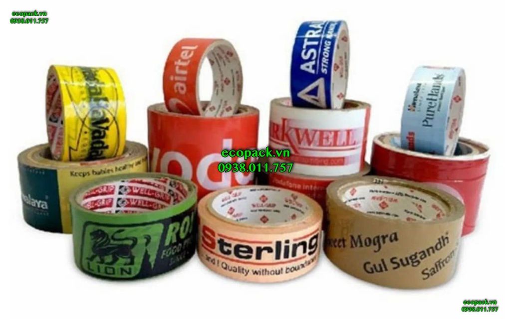 Băng keo in logo - Kỹ thuật tạo dấu ấn thương hiệu mạnh mẽ