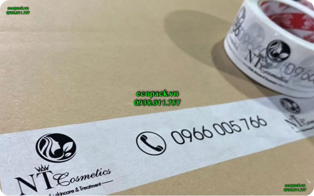 In băng keo logo: Tạo dấu ấn thương hiệu độc đáo cho doanh nghiệp bạn