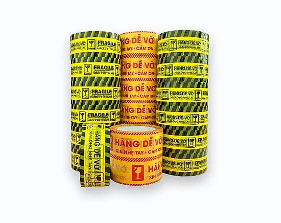Băng keo dính in chữ - Giải pháp hoàn hảo số 1 cho quảng cáo và tổ chức!