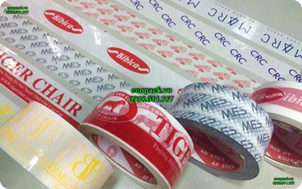 Băng keo in logo - Nghệ thuật tạo dấu ấn thương hiệu độc đáo và bền vững