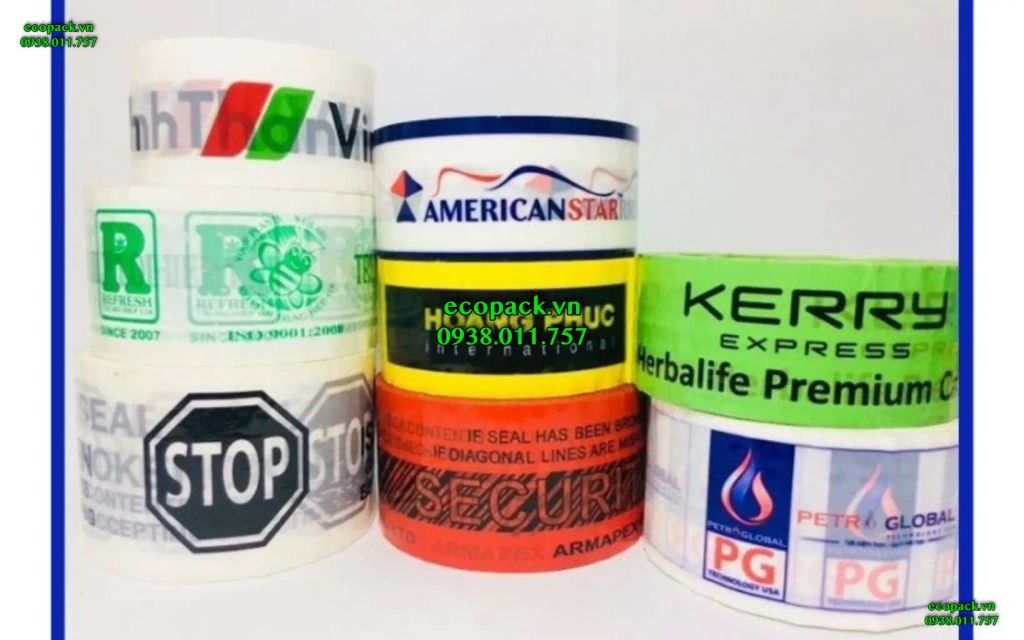 In Băng Keo Logo Số Lượng Ít - Tối Ưu Hóa Chi Phí, Đảm Bảo Chất Lượng