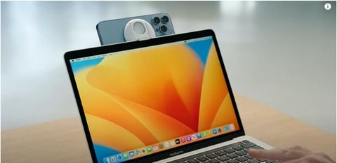 Tính năng Continuity Camera dùng iPhone thay thế webcam Macbook trên macOS 13