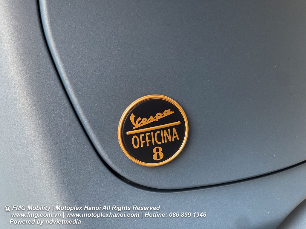 Logo Officina 8 được đính trên thân xe nổi bật và dễ nhận diện của phiên bản giới hạn