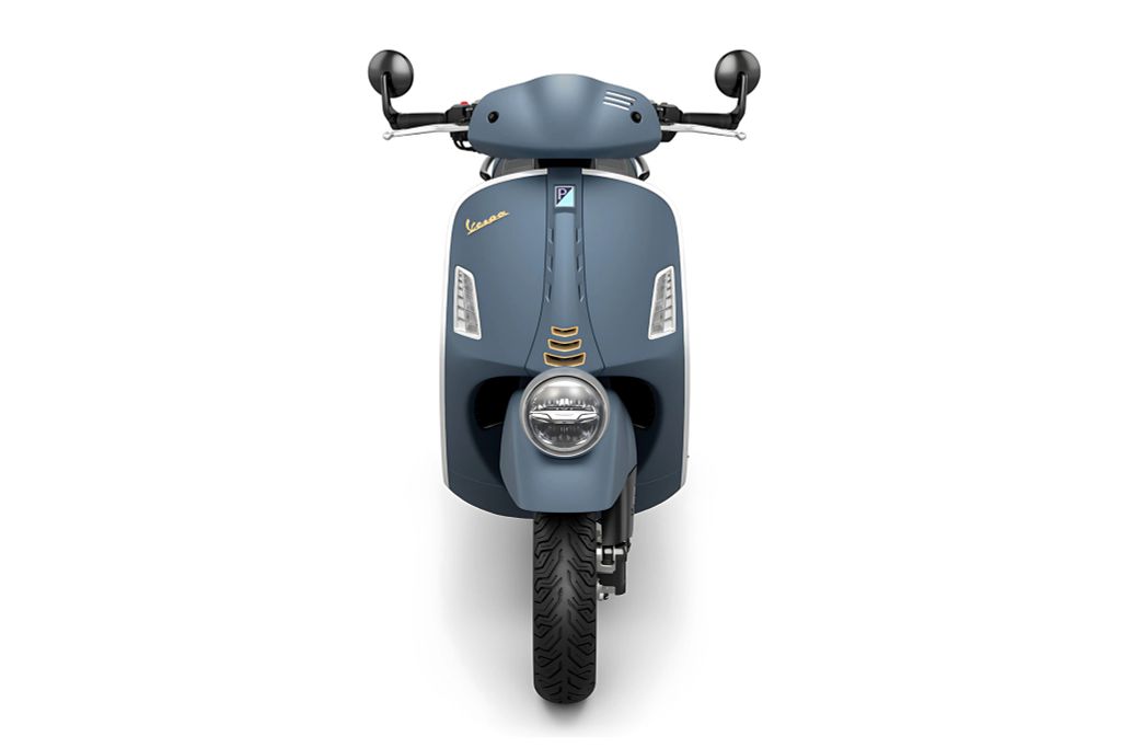 Mặt nạ và cà vạt thiết kế mới trên Vespa GTV 300 Officina 8 mới