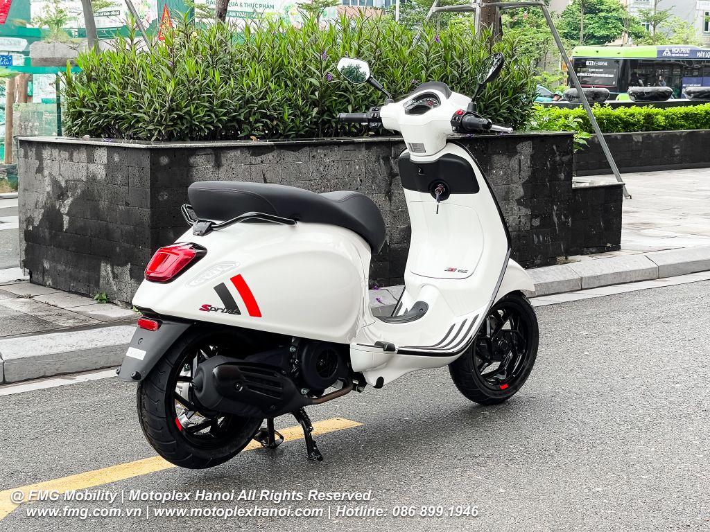 Vespa Sprint S 125 2025 chính hãng tại FMG Mobility | Motoplex Hanoi