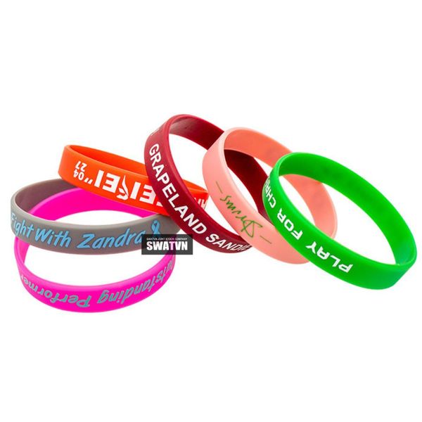 vòng tay sự kiện bằng cao su