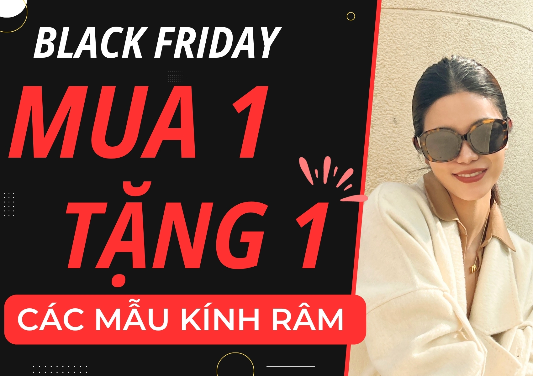 KÍNH RÂM - MUA 1 TẶNG 1
