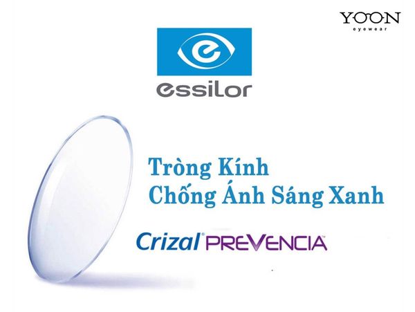 Tròng Chống Ánh Sáng Xanh Essilor Crizal Prevencia
