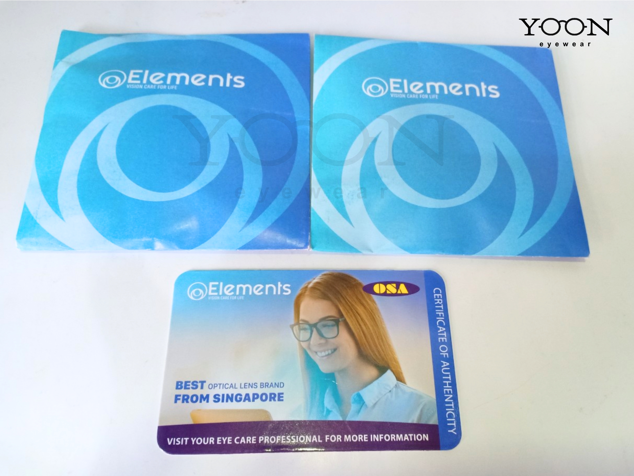Tròng Kính ELEMENTS BLUE UV CUT 1.61