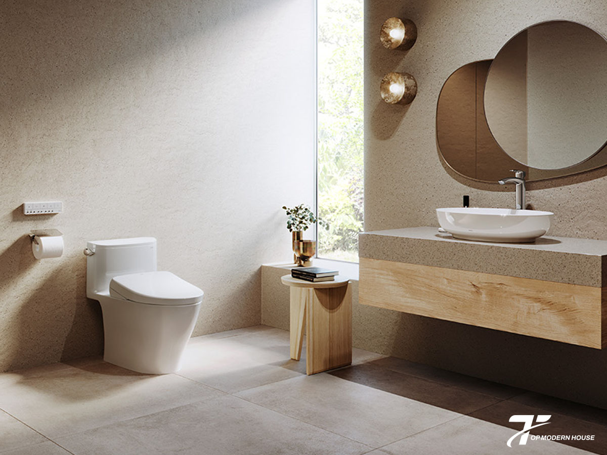 Thương hiệu bàn cầu TOTO có nhiều mẫu mã sản phẩm hiện đại