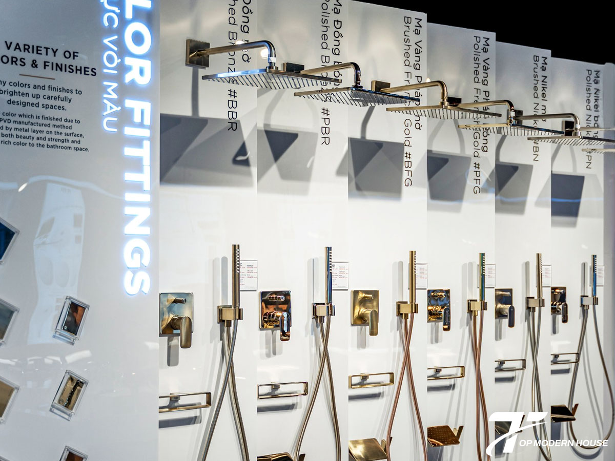 chọn bộ vòi sen tắm TOTO nhập khẩu tại TOP MODERN HOUSE