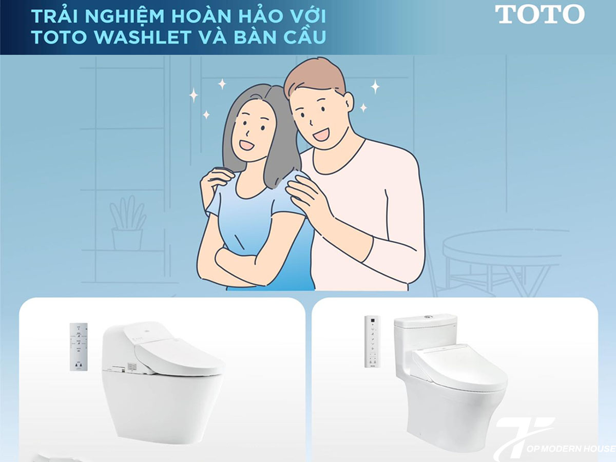 Người dùng đánh giá bồn cầu TOTO 1 khối xả mạnh, êm ái và dễ lau chùi, rất đáng tiền.