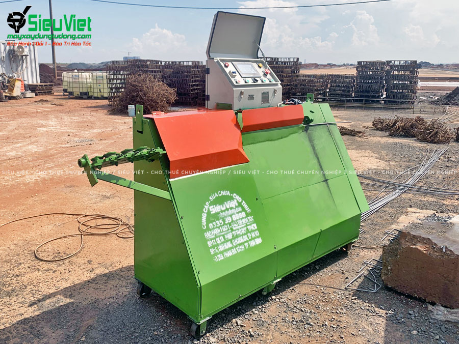 cho thuê máy bẻ đai sắt