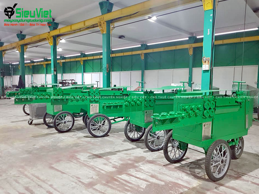 cho thuê máy bẻ đai sắt