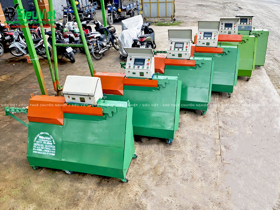 cho thuê máy bẻ đai sắt