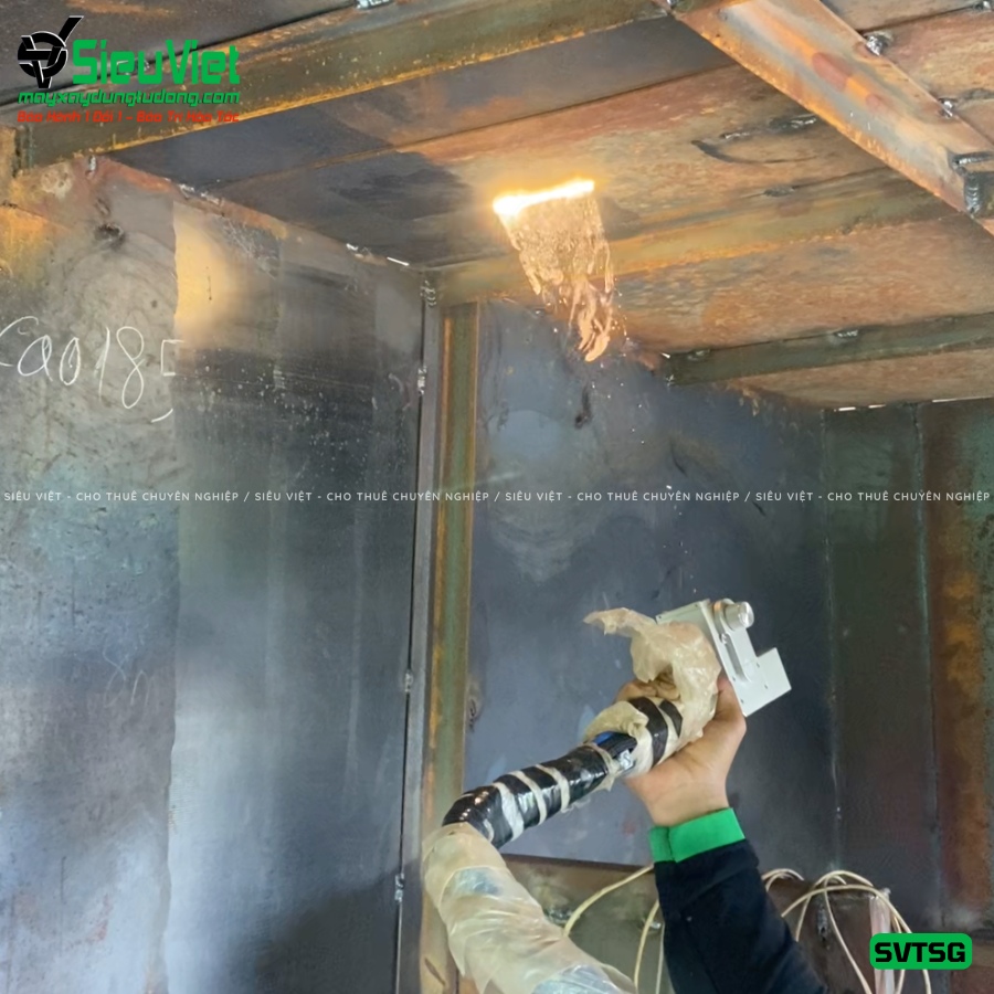 Máy laser tẩy gỉ sắt