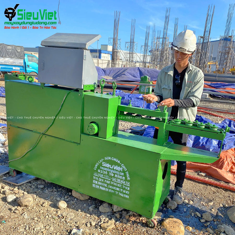 cho thuê máy bẻ đai sắt