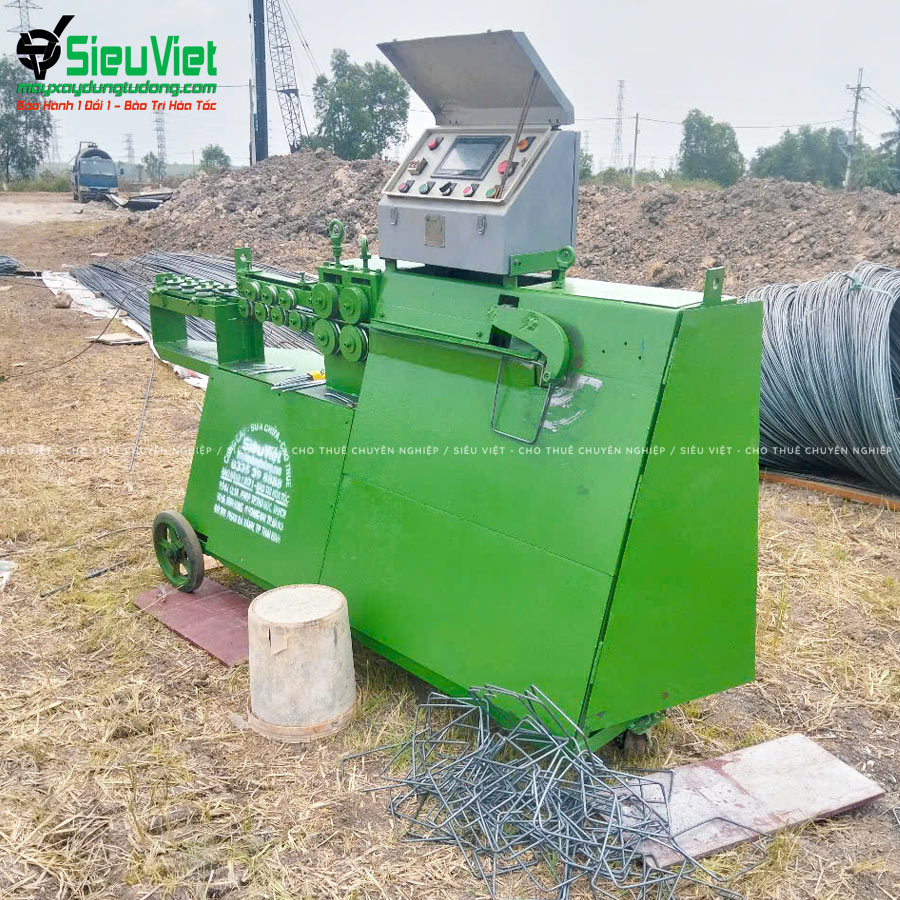 cho thuê máy bẻ đai sắt