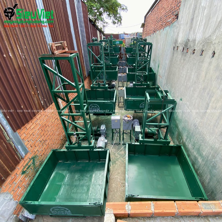 Thiết bị nâng hạ cho thuê