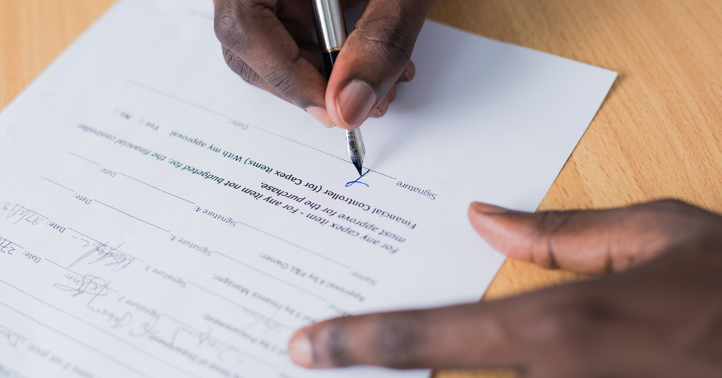 Các giấy tờ cần thiết