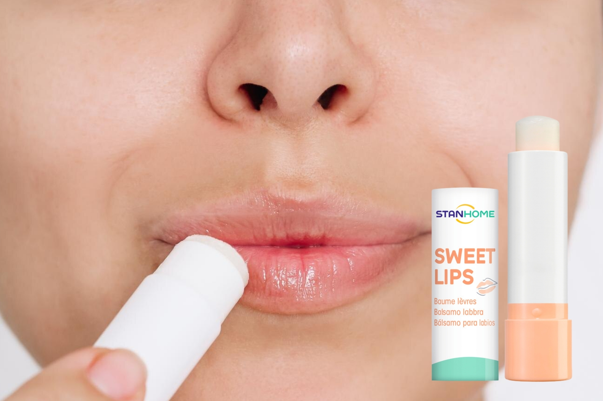 bôi son dưỡng cho môi ngay khi thấy khô môi