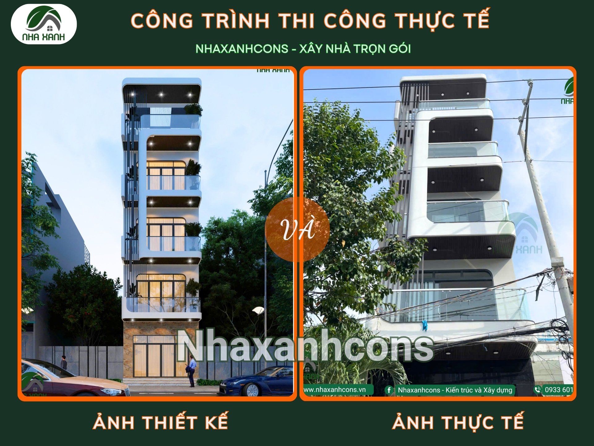 Thiết kế thi công căn hộ dịch vụ tại Vĩnh Long